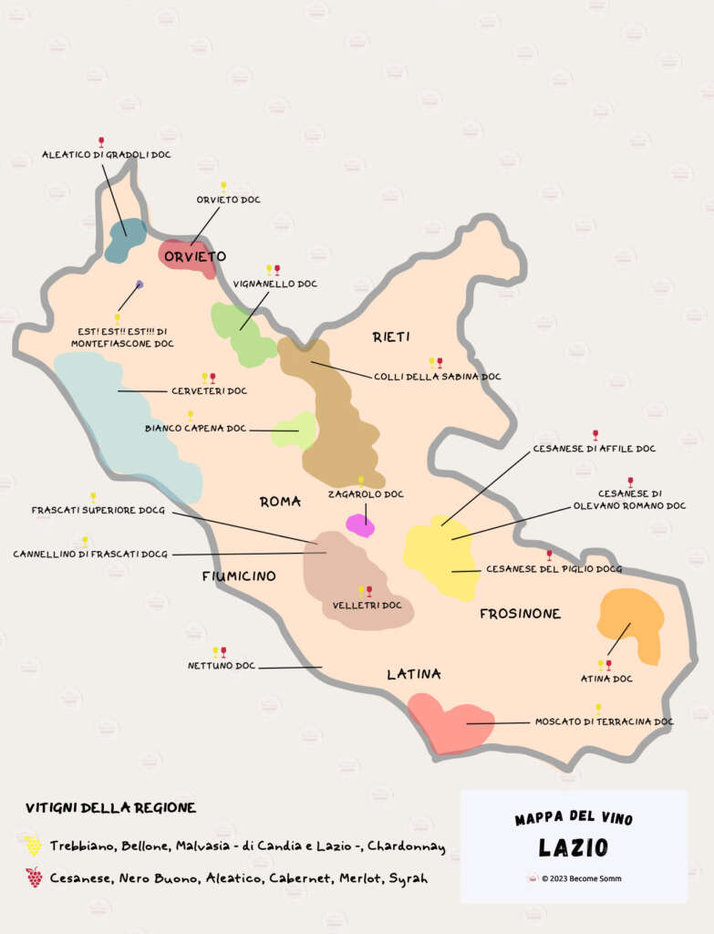 wine map mappa del